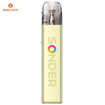 ΚΑΣΕΤΙΝΑ - GEEKVAPE SONDER Q2 1350MAH ΑΥΤΟΜΑΤΟ + Q POD 0.8ohm ( APRICOT YELLOW / ΑΠΑΛΟ ΚΙΤΡΙΝΟ )