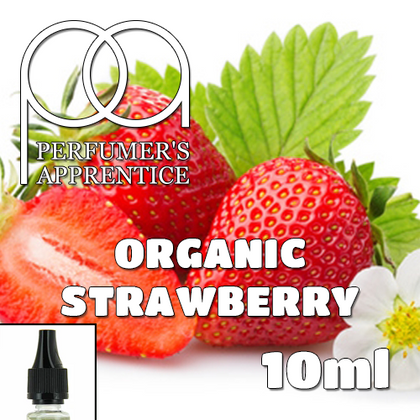 D.I.Y. - ΑΡΩΜΑ - 10ML - FLAVOR APPRENTICE (TPA REBOTTLE) - ORGANIC STRAWBERRY (ΒΙΟΛΟΓΙΚΗ ΦΡΑΟΥΛΑ)